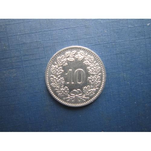 Монета 10 рапен Швейцарія 1982