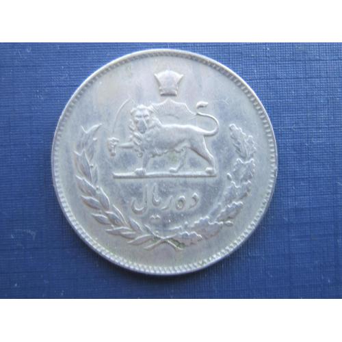 Монета 10 риалов 1 туман Иран 1970 (1349) шах Реза Пехлеви
