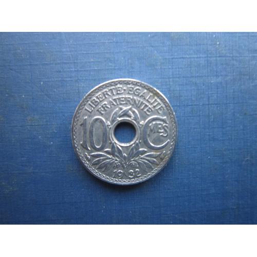 Монета 10 сантимів Франція 1932