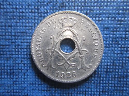 монета 10 сантимов Бельгия 1926 французский тип