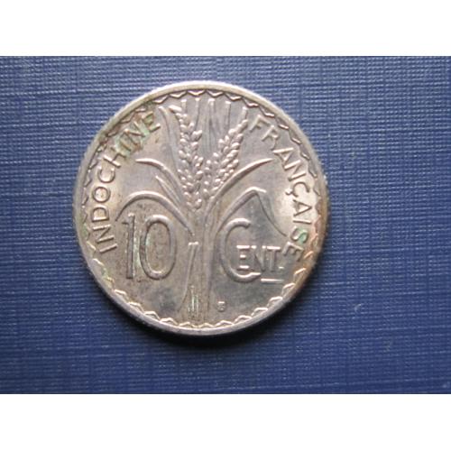 Монета 10 сантимов Индокитай Французский 1941
