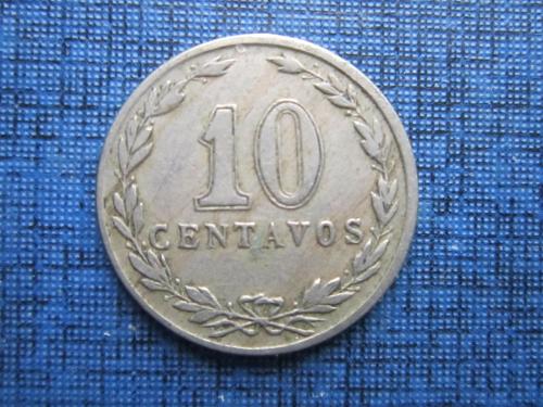 Монета 10 сентаво Аргентина 1921
