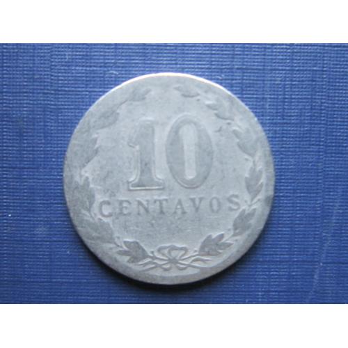 Монета 10 сентаво Аргентина 1927