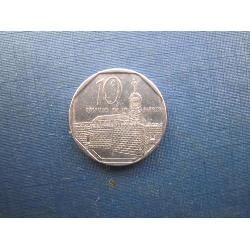 Монета 10 сентаво Куба 1996