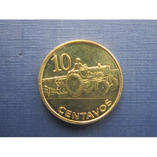 Монета 10 сентаво Мозамбик 2006 трактор