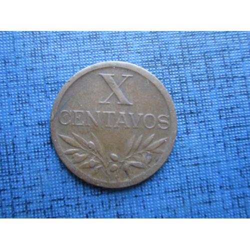 Монета 10 сентаво Португалия 1960
