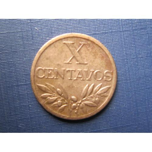 Монета 10 сентаво Португалия 1964