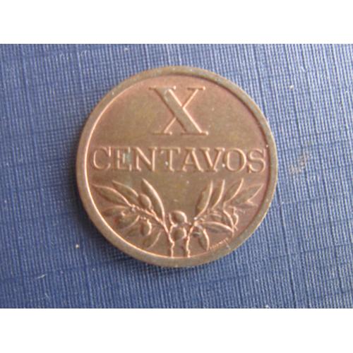 Монета 10 сентаво Португалия 1966