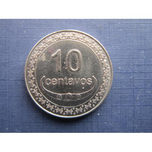 Монета 10 сентаво Восточный Тимор 2003 фауна птица петух