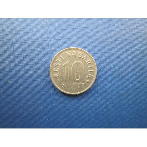 Монета 10 сенті Естонія 1992