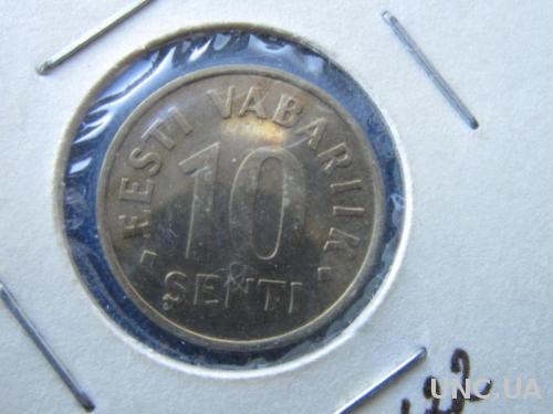 Монета 10 сенти Эстония 1994
