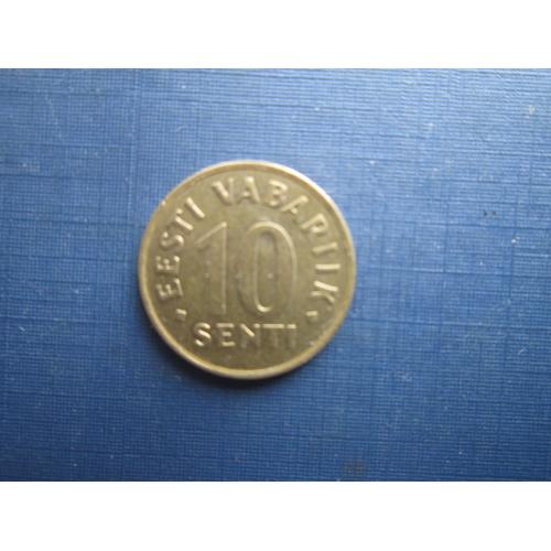 Монета 10 сенті Естонія 1994
