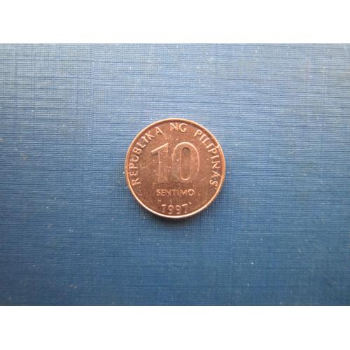 Монета 10 сентимо Філіппіни 1997