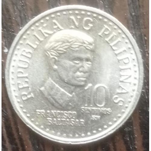 Монета 10 сентимо Филиппины 1982