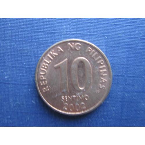 Монета 10 сентимо Филиппины 2002