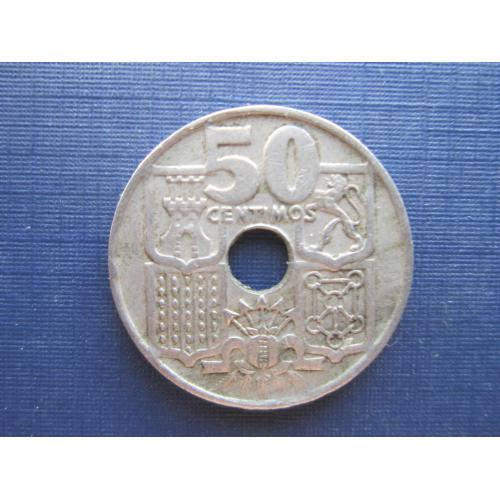 Монета 10 сентимо Испания 1940