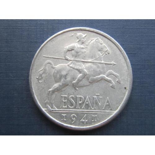 Монета 10 сентимо Испания 1941 PLUS состояние