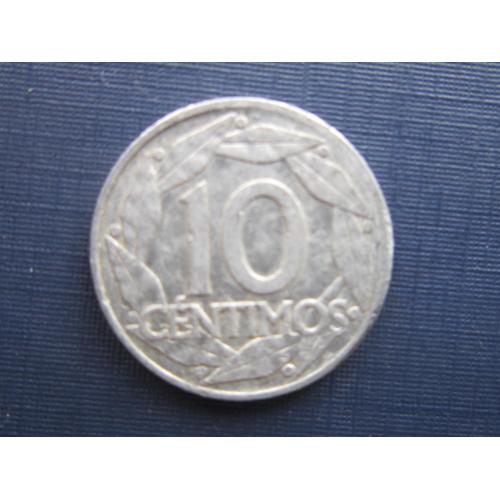 Монета 10 сентимо Испания 1959