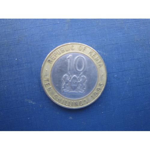 Монета 10 шилінгів Кенія 1995