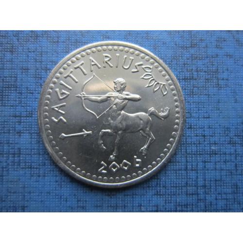 Монета 10 шиллингов Сомалиленд Сомали 2006 Знаки зодиака Стрелец