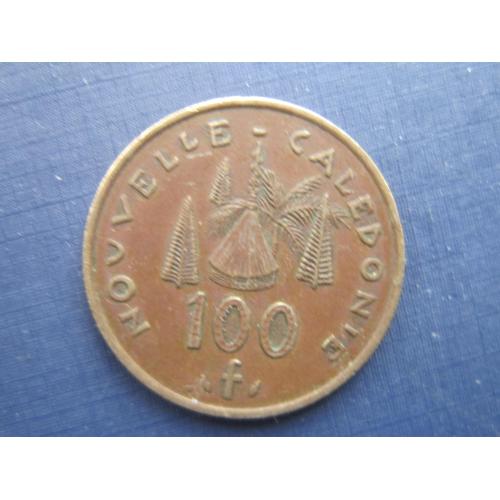 Монета 100 франков Новая Каледония Французская 1994