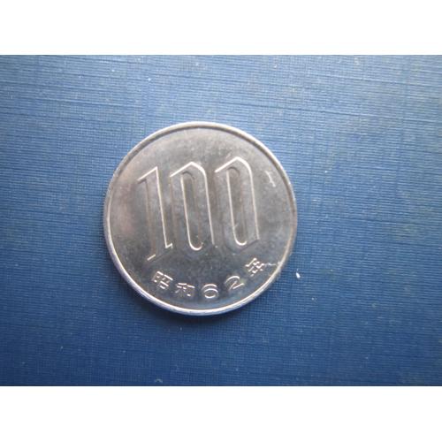 Монета 100 єн Японія 1987 (62)