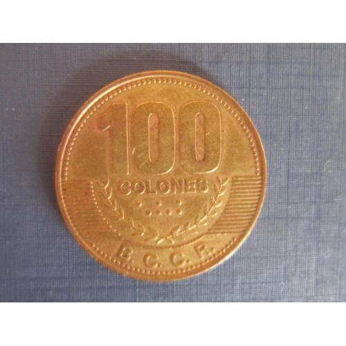 Монета 100 колон Коста-Рика 2007
