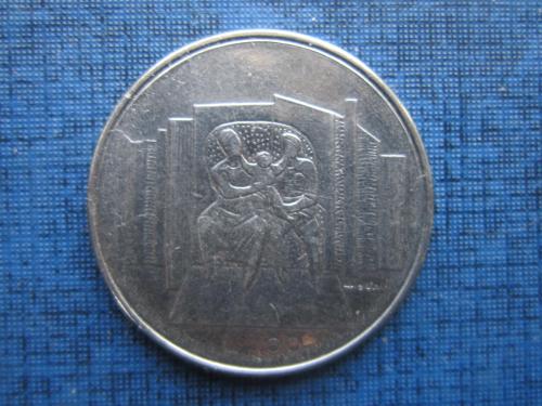 Монета 100 лир Сан Марино 1976 семья состояние