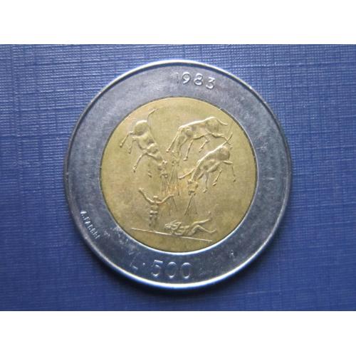 Монета 100 лир Сан-Марино 1977 Земля экология космос