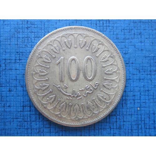 Монета 100 миллим Тунис 2011