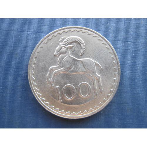 Монета 100 милс Кипр 1980 фауна козёл муфлон