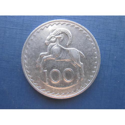 Монета 100 милс Кипр 1982 фауна козёл муфлон