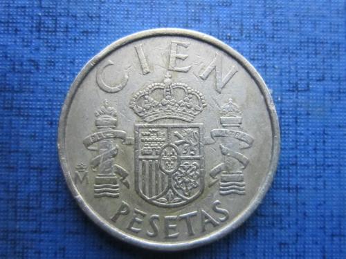 Монета 100 песет Испания 1982