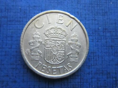 Монета 100 песет Испания 1986