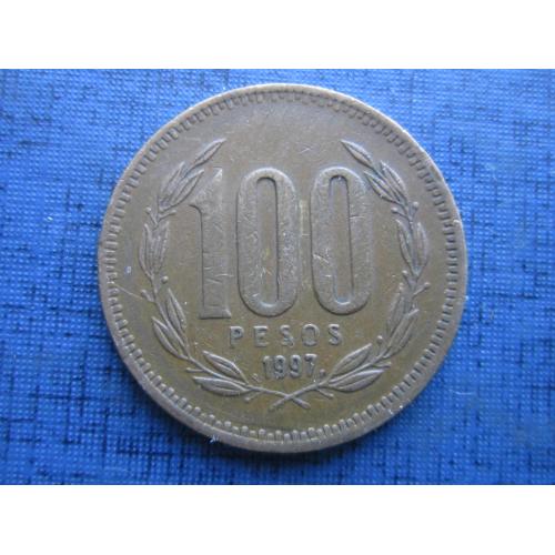 Монета 100 песо Чили 1997