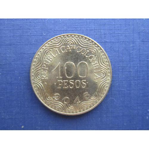 Монета 100 песо Колумбия 2016 флора фрайлехон