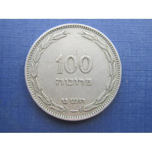 Монета 100 прута Израиль 1949