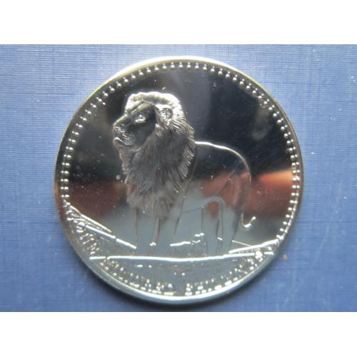 Монета 100 шиллингов Сомали 2013 фауна лев большая состояние