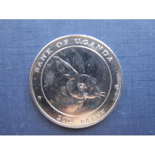 Монета 100 шиллингов Уганда 2004 гороскоп фауна заяц кролик