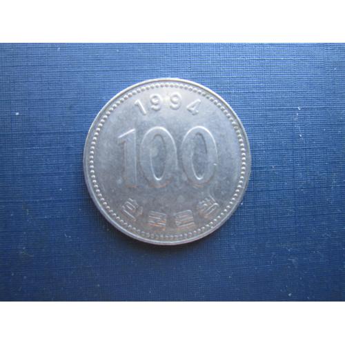 Монета 100 вон Южная Корея 1994