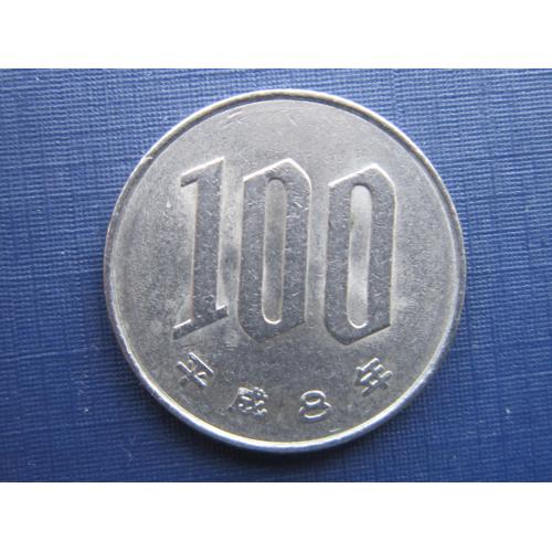 Монета 100 йен Япония 1996 (8)