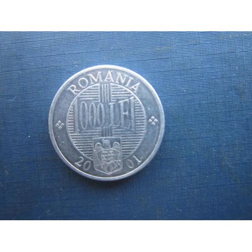 Монета 1000 лей Румунія 2001