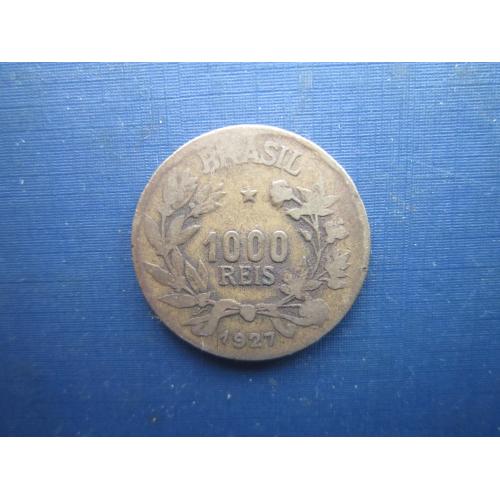 Монета 1000 реалів Бразилія 1927