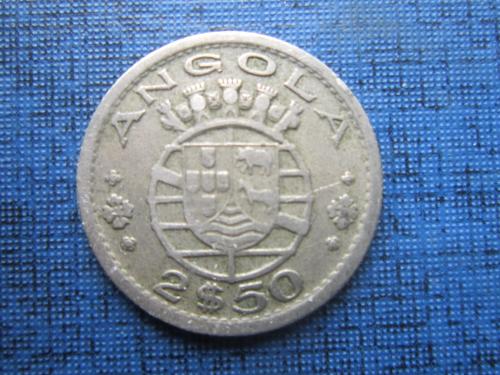 монета 2.5 искудо Ангола Португальская 1953