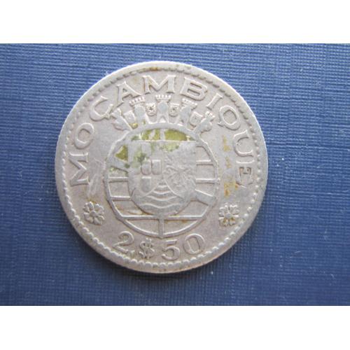 Монета 2.5 искудо Мозамбик Португальский 1955