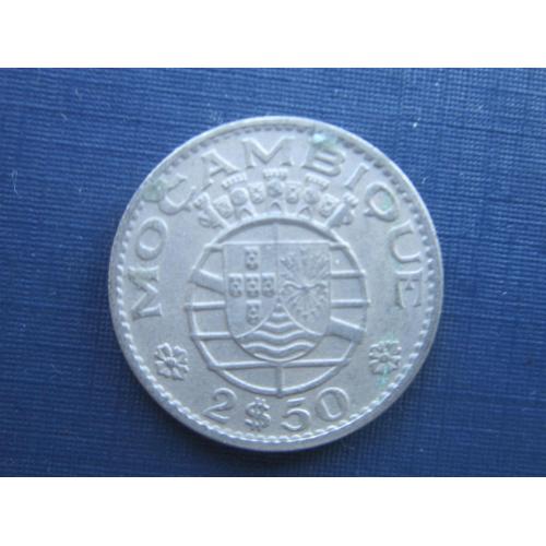 Монета 2.5 искудо Мозамбик Португальский 1965