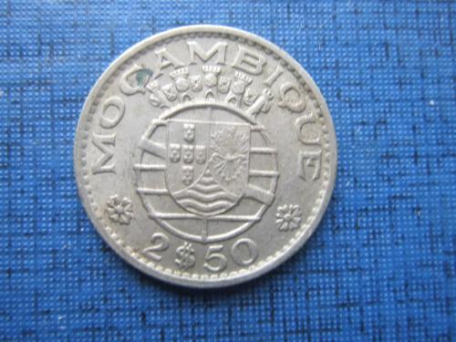 Монета 2.5 искудо Мозамбик Португальский 1973