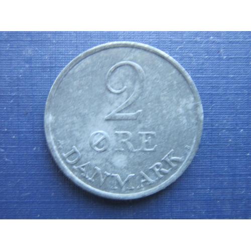 Монета 2 эре Дания 1964