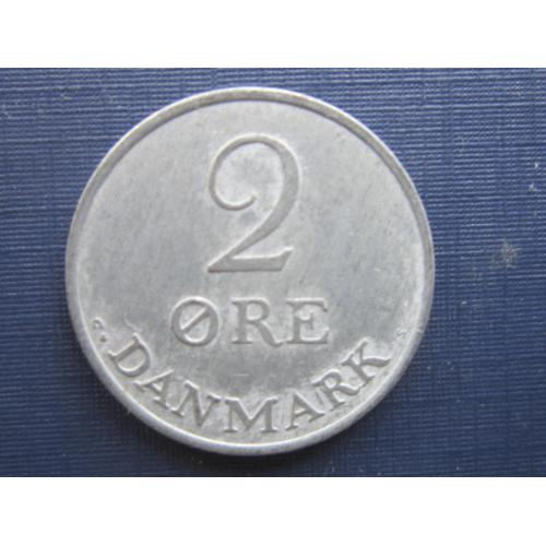 Монета 2 эре Дания 1970