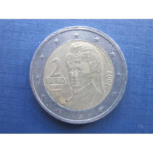 Монета 2 евро Австрия 2002